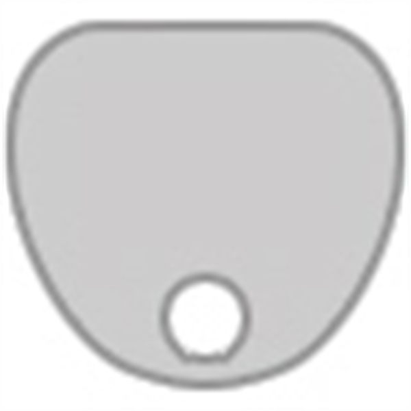 Palm Leaf shaped fan made with heavy 22 pt. high density... from ASI 67620 Lion Circle Corp / Lion/Circle