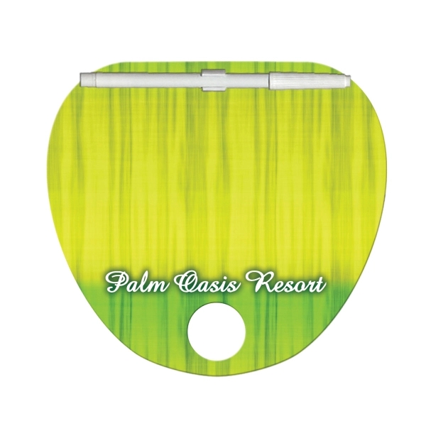 Palm Leaf with Hole shaped dry erase memo board with marker.... from ASI 67620 Lion Circle Corp / Lion/Circle