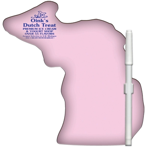 Michigan State shaped dry erase memo board with marker.... from ASI 67620 Lion Circle Corp / Lion/Circle