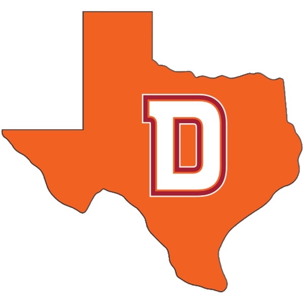 Texas State shaped hand fan without stick with a high gloss... from ASI 67620 Lion Circle Corp / Lion/Circle