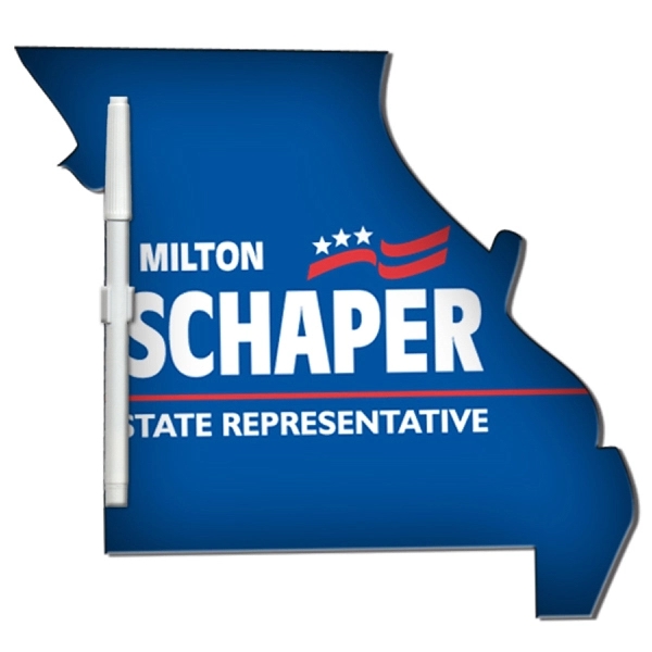 Missouri State shaped dry erase memo board with marker.... from ASI 67620 Lion Circle Corp / Lion/Circle