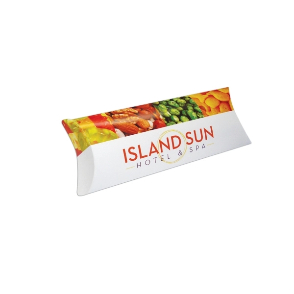 Small pillow box, 14 pt. high density white board.... from ASI 67620 Lion Circle Corp / Lion/Circle