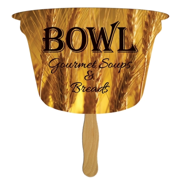 Bowl shaped fan with wooden stick.... from ASI 67620 Lion Circle Corp / Lion/Circle