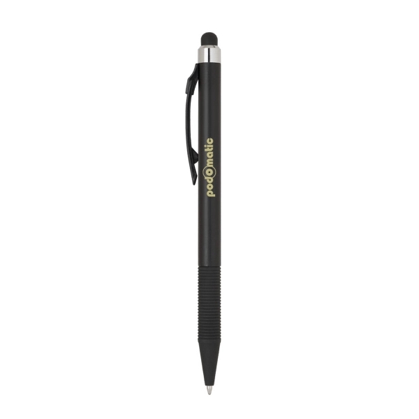 Rubber Grip Click Action Stylus Pen... from ASI 31517 Admart Products / Admart Line