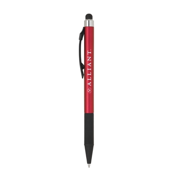 Rubber Grip Click Action Stylus Pen... from ASI 31517 Admart Products / Admart Line