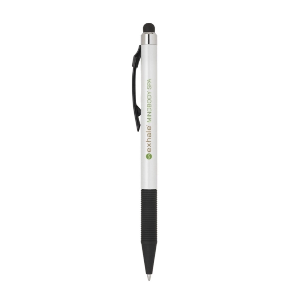 Rubber Grip Click Action Stylus Pen... from ASI 31517 Admart Products / Admart Line