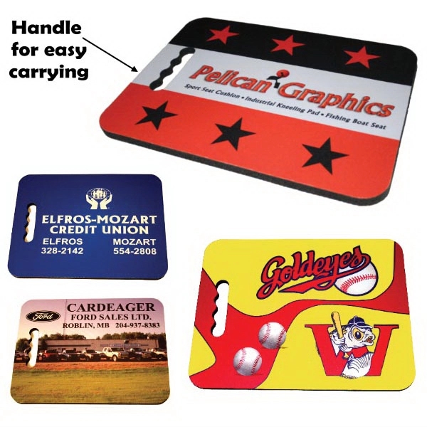 Seat cushion or kneeling pad with 3/4" rubber base and soft... from ASI 76797 Pelican Graphics / Pelican Lures