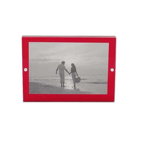 Magnet acrylic picture frame, for 4" x 6" photos.... from ASI 46755 Cosmo Promos
