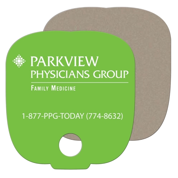 Bread Slice w/ Hole shaped fan is laminated on front with... from ASI 67620 Lion Circle Corp / Lion/Circle