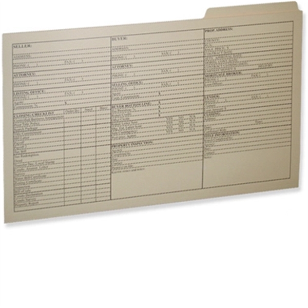 Legal Size File folder with 1/2-inch tab.... from ASI 32050 Admore / Admore®