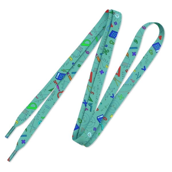 3/8" x 36" Custom Printed Dye-Sublimation Shoelaces.... from ASI 79898 Promovision / PROMOVISION