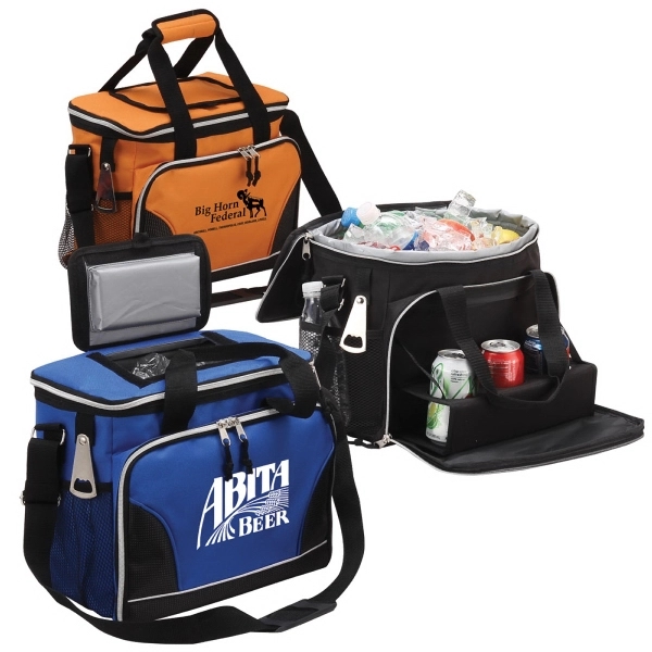 This large cooler is made of 600D Polyester and a unique... from ASI 79384 Preferred Nation Inc
