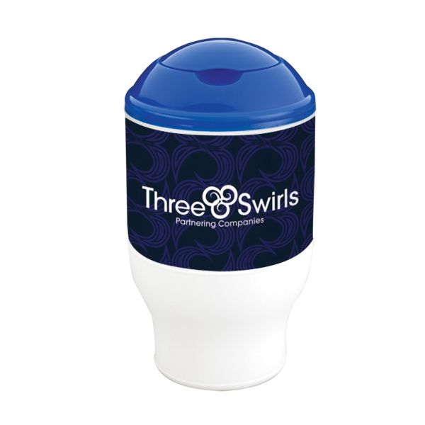 Wet Wipe Container Cup. Contains 60 Wipes.  Meets FDA Requirements.... from ASI 61125 Hit Promotional Products