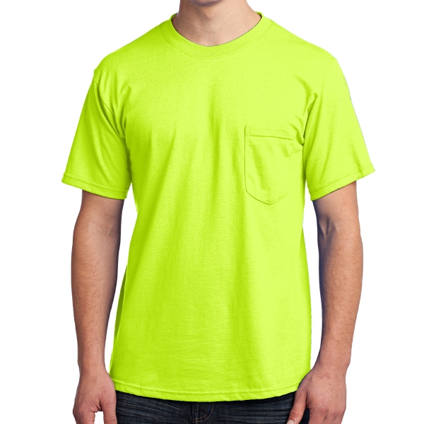 Port & Company® - All-American Tee With Pocket... from ASI 61125 Hit Promotional Products / Hit®