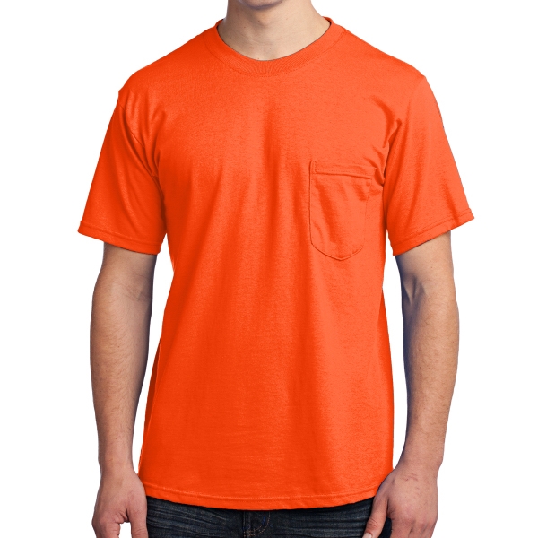 Port & Company® - All-American Tee With Pocket... from ASI 61125 Hit Promotional Products / Hit®