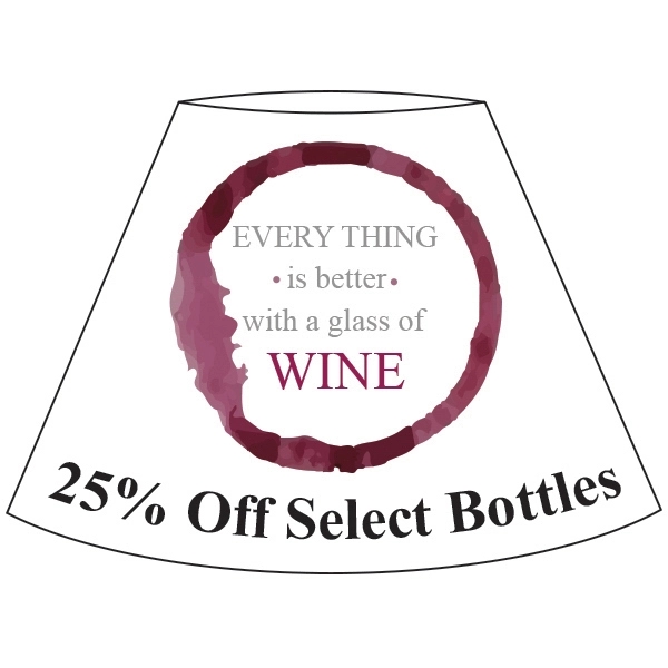 Bottle Topper (Cone)... from ASI 75629 PSI Plastic Graphics / PSI