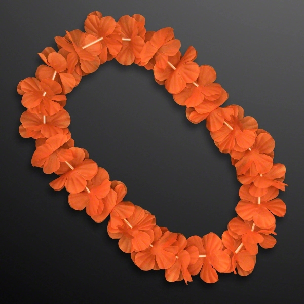 Flower Lei Necklace (Non-Light Up), 36" Long. No Lights, Faux Flowers.... from ASI 34194 ALightPromos / Alight Promotional Products