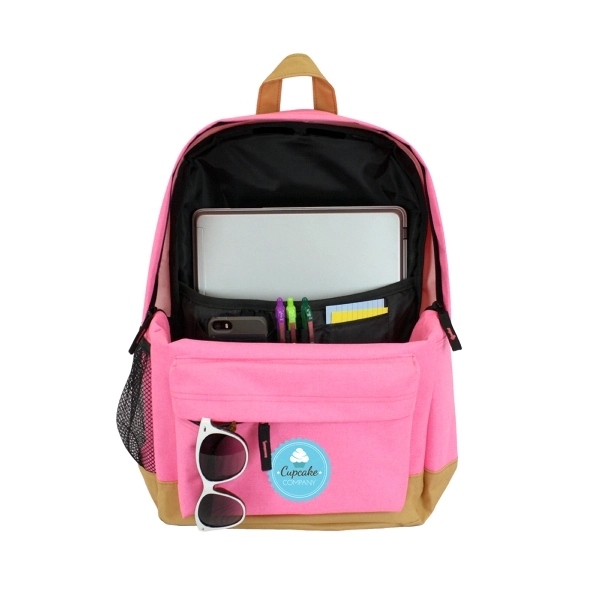 Epic Laptop Backpack made of polished 600D polyester.... from ASI 57702 GoodHopeBags, Inc.