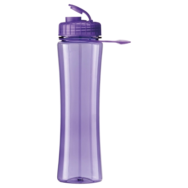 24 oz Polysure Exertion Plastic Water Bottle with Grip made from... from ASI 52840 Evans Manufacturing