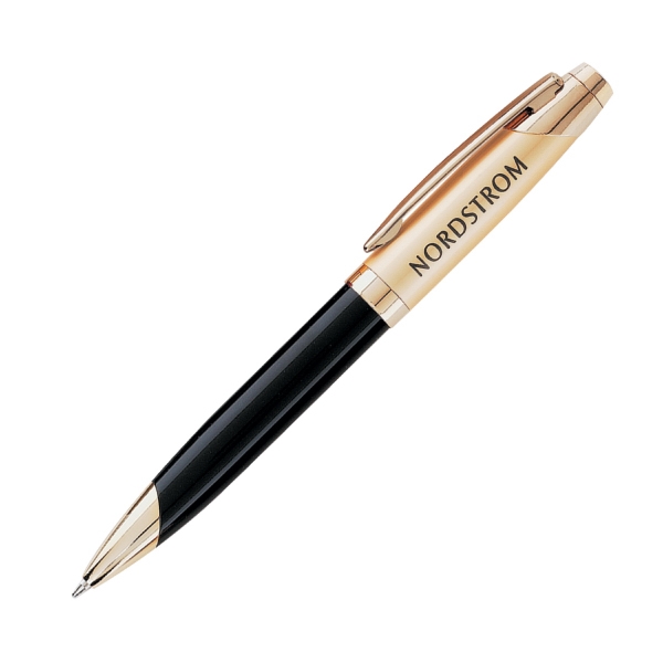 Marquis 2 twist-action solid brass ballpoint pen with lacquered barrel in... from ASI 90859 Tempo Industries Inc / Tempoline