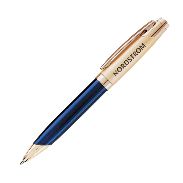 Marquis 2 twist-action solid brass ballpoint pen with lacquered barrel in... from ASI 90859 Tempo Industries Inc / Tempoline