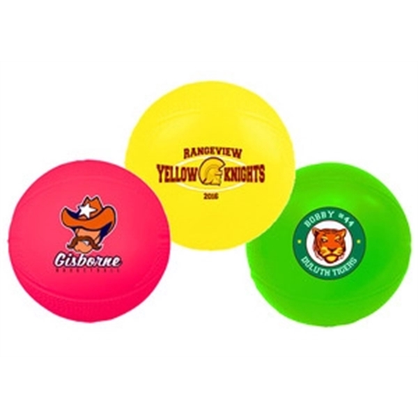 Mini vinyl basketball with re-inflatable athletic valve.... from ASI 55675 Galaxy Balloons Inc / Galactic Fun Time Line