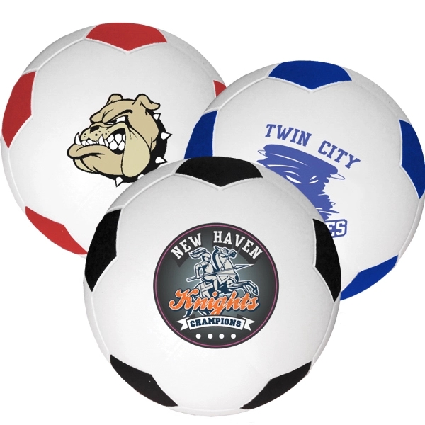 4" foam soccer ball with customization.... from ASI 55675 Galaxy Balloons Inc / Galactic Fun Time Line
