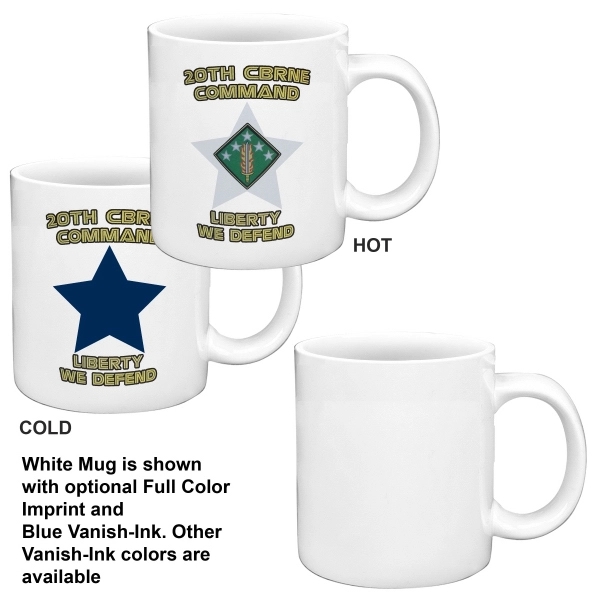 19oz Vanish Ink Monster Mug, spot color... from ASI 80093 Pyrographics / Pyrographics Line