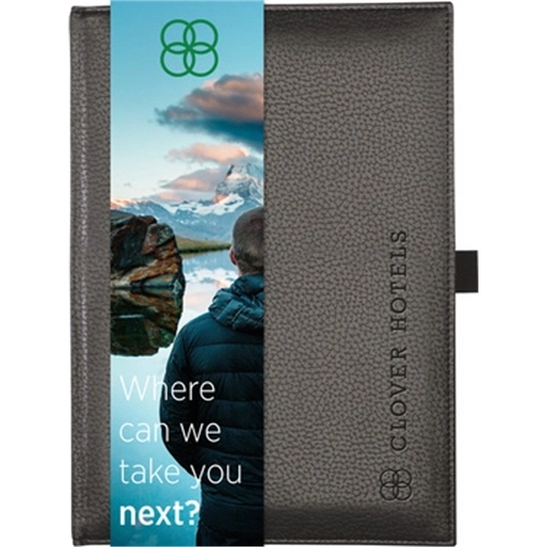 7" x 9.5" journal with textured covers, full-color graphic wrap, 96... from ASI 91340 Journalbooks/Timeplanner Calendars