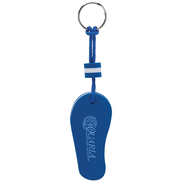 EVA foam floating key tag with flip-flop design; available in varied... from ASI 62190 Illini