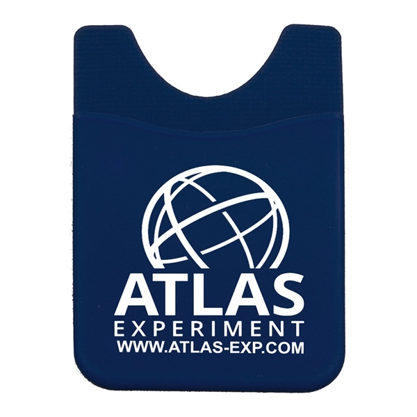 Soft silicone wallet for attachment to the back of a cell... from ASI 62660 Innovation Line