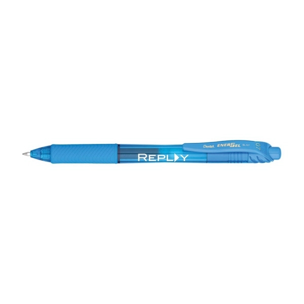 EnerGelX Retractable Liquid Gel Ink Pen w/translucent plastic barrel in 8... from ASI 77240 Pentel Of America LTD / Pentel®