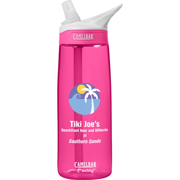 CamelBak® eddy® water bottle in twelve available colors with .75 liter... from ASI 34330 ZZ MERGED - Allen Company/The