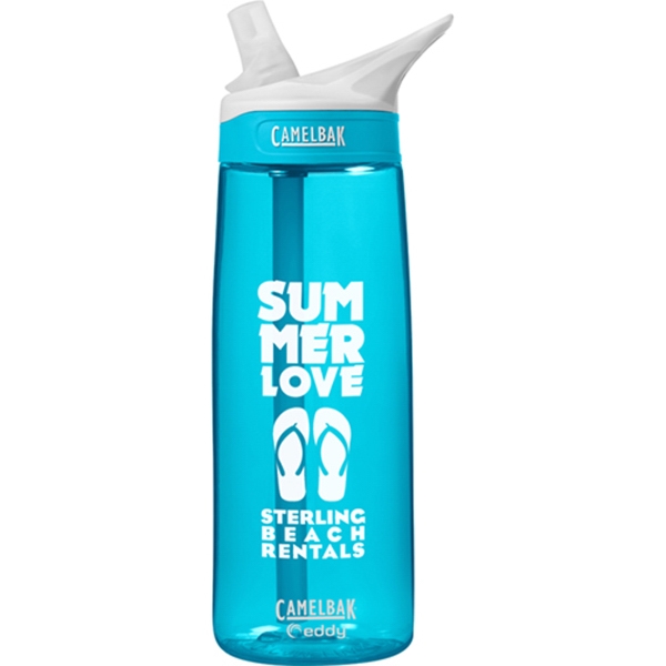CamelBak® eddy® water bottle in twelve available colors with .75 liter... from ASI 34330 ZZ MERGED - Allen Company/The