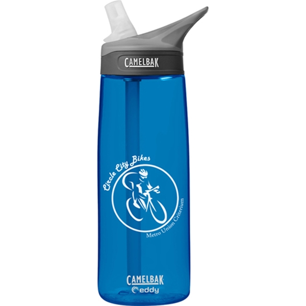 CamelBak® eddy® water bottle in twelve available colors with .75 liter... from ASI 34330 ZZ MERGED - Allen Company/The