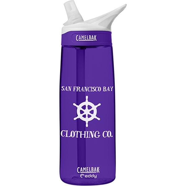 CamelBak® eddy® water bottle in twelve available colors with .75 liter... from ASI 34330 ZZ MERGED - Allen Company/The