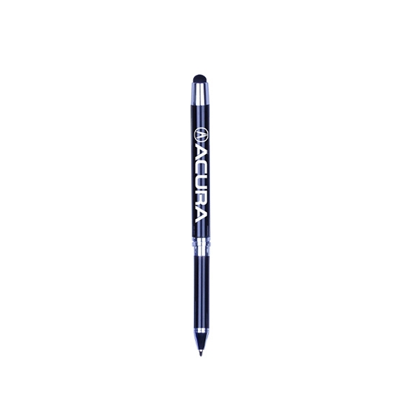 Sleek stylus extends to a full size pen... from ASI 74741 NVS Promo Designs, Inc. / NVS Promo