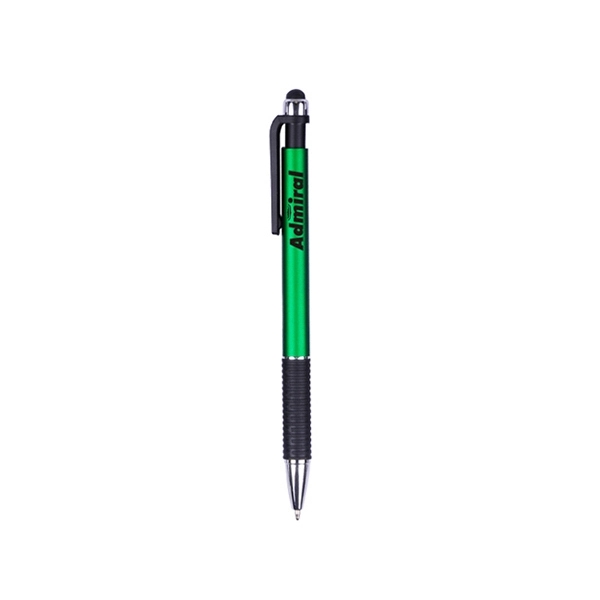 Top-down click action pen with plastic color barrel... from ASI 74741 NVS Promo Designs, Inc. / NVS Promo