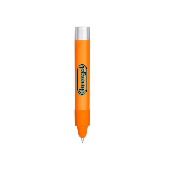 Fat-body stylus pen with oversized tip and retractable pen.... from ASI 74741 NVS Promo Designs, Inc. / NVS Promo