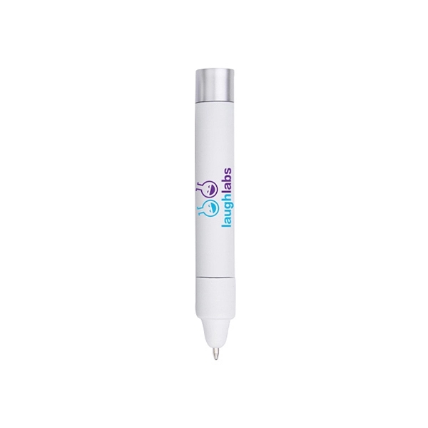 Fat-body stylus pen with oversized tip and retractable pen.... from ASI 74741 NVS Promo Designs, Inc. / NVS Promo