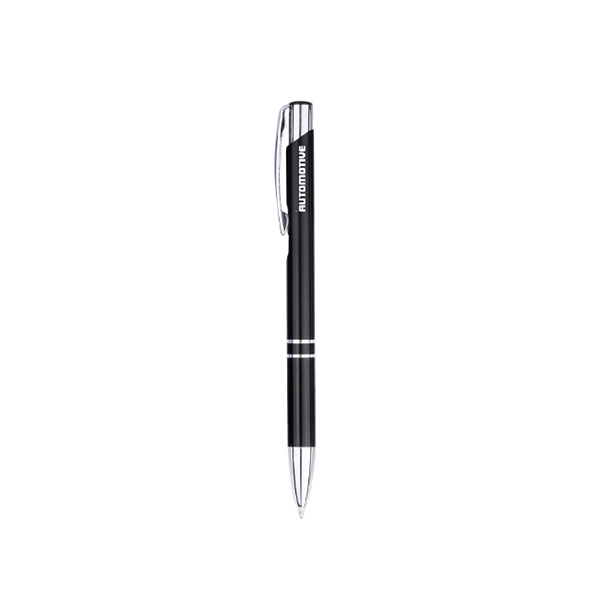 Refillable ballpoint with chrome clip... from ASI 74741 NVS Promo Designs, Inc. / NVS Promo