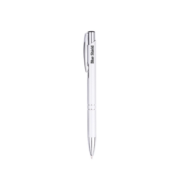 Refillable ballpoint with chrome clip... from ASI 74741 NVS Promo Designs, Inc. / NVS Promo