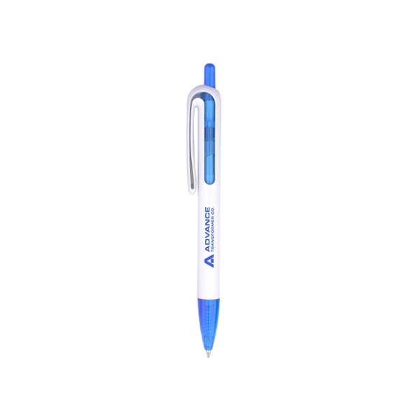 Great logo space on this pen makes for a great brand... from ASI 74741 NVS Promo Designs, Inc. / NVS Promo