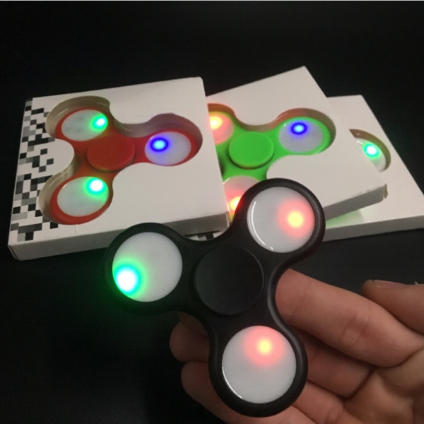 LED Fidget Spinner/Hand Spinner (Free shipping); 2 3/4" x 2 3/4".... from ASI 62146 ZZ OLD/Drop - Idea Master Inc