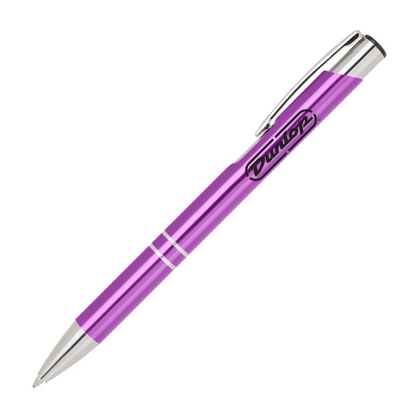 Alvin click action aluminum ballpoint pen; available in a variety of... from ASI 40544 Binaco / Binaline