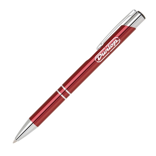 Alvin click action aluminum ballpoint pen; available in a variety of... from ASI 40544 Binaco / Binaline
