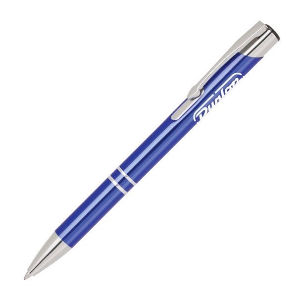 Alvin click action aluminum ballpoint pen; available in a variety of... from ASI 40544 Binaco / Binaline