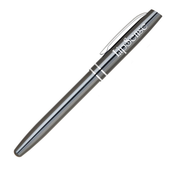 Aluminum cap off rollerball pen... from ASI 40544 Binaco / Binaline