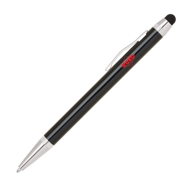 Twist action aluminum ballpoint pen available in a variety of colors... from ASI 40544 Binaco / Binaline