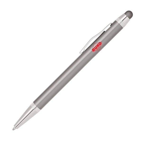 Twist action aluminum ballpoint pen available in a variety of colors... from ASI 40544 Binaco / Binaline